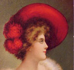 Lady in Red Hat