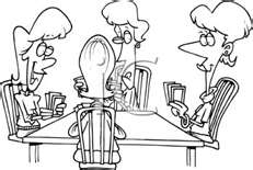 Ladies Playing Cards